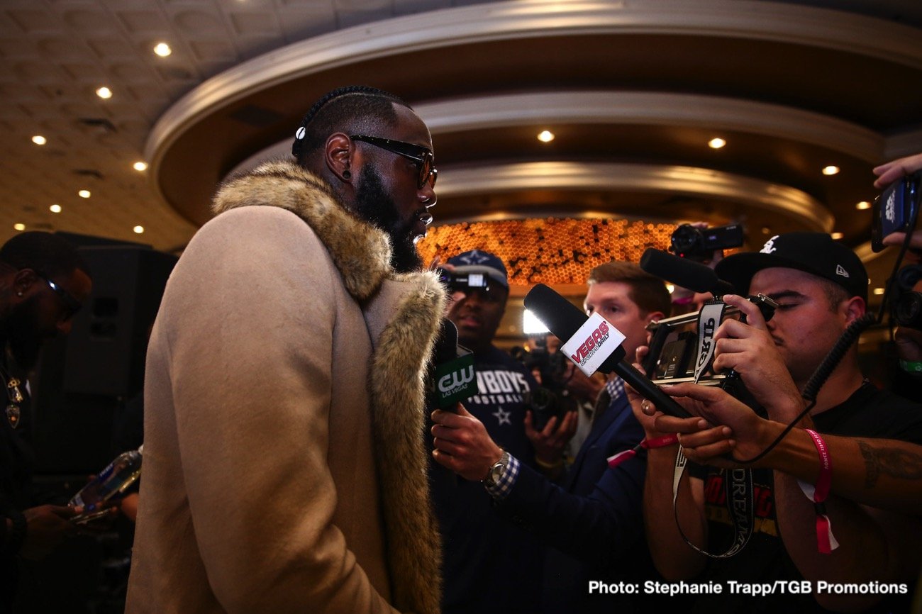 Image: WBC Undefeated Heavyweight Champion Deontay Wilder strikes again in Viewership records for FOX Sports !!