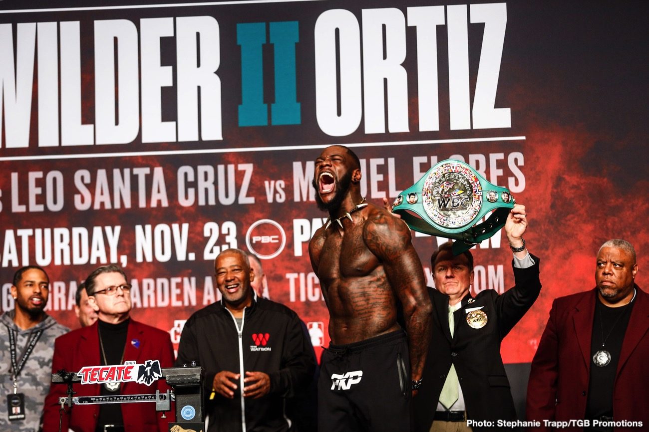 Image: Deontay Wilder: 'Anthony Joshua has NO interest in fighting me'