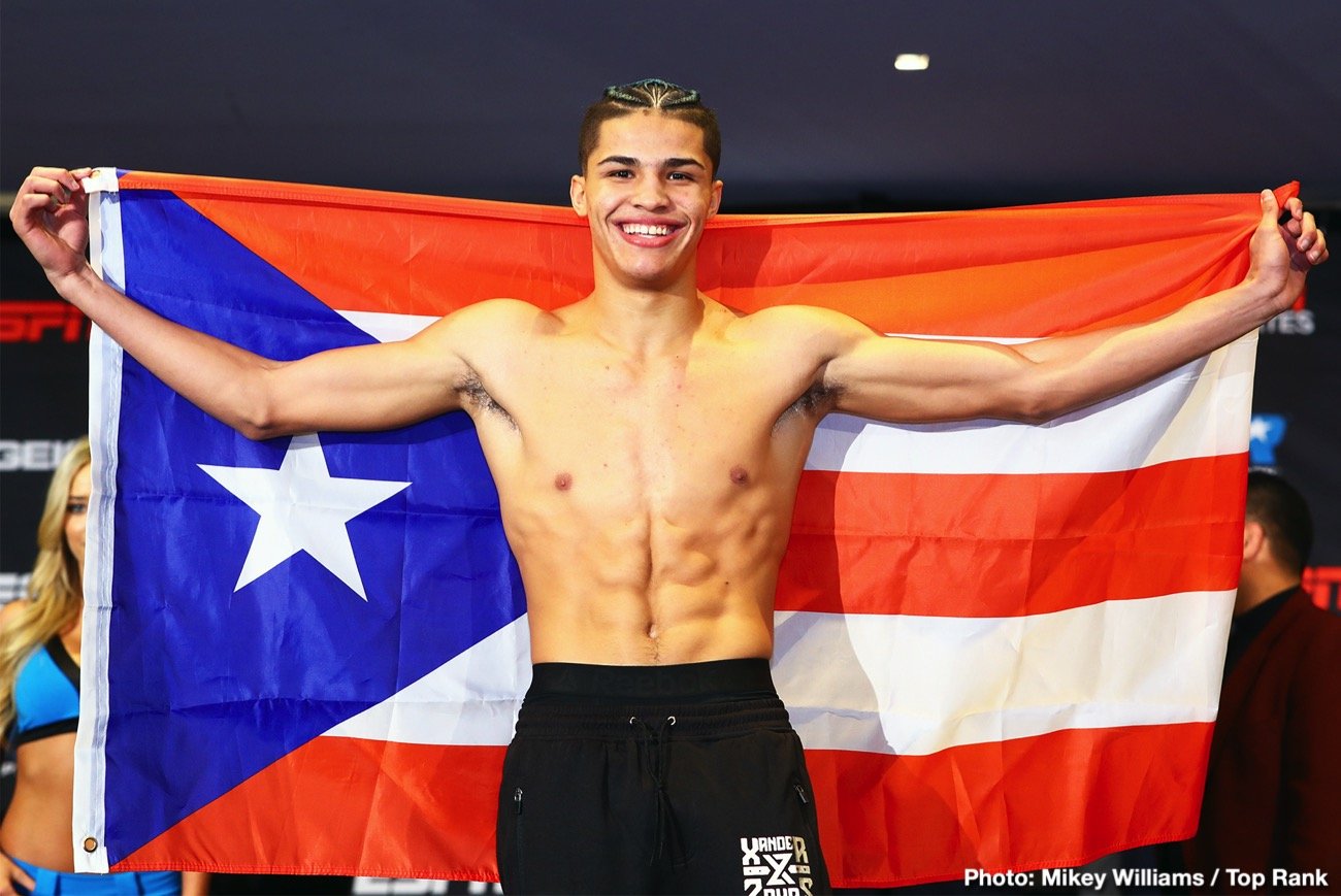 Image: Oscar Valdez 129.8 lbs vs. Adam Lopez - weigh-in results