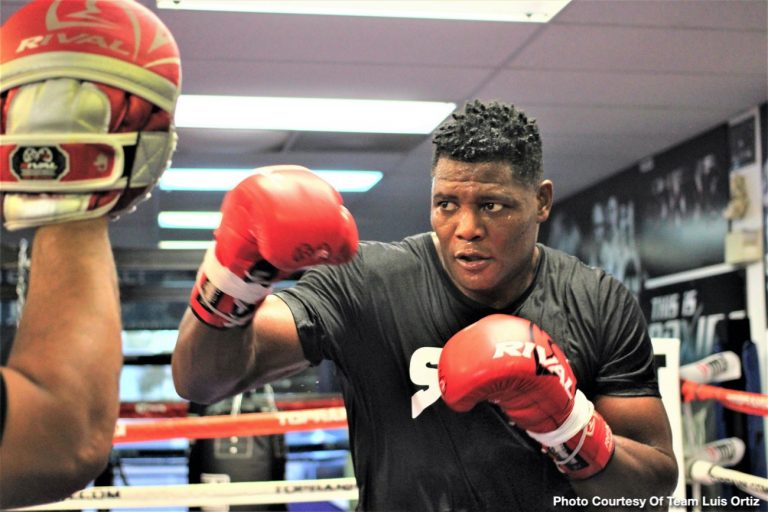 Photo: Luis Ortiz: '100%, I'll give Deontay Wilder a trilogy fight' Image: Luis Ortiz: '100%, I'll give Deontay Wilder a trilogy fight'