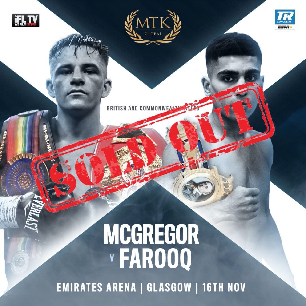 Image: #MTKFightNight Glasgow Official Weigh In Results