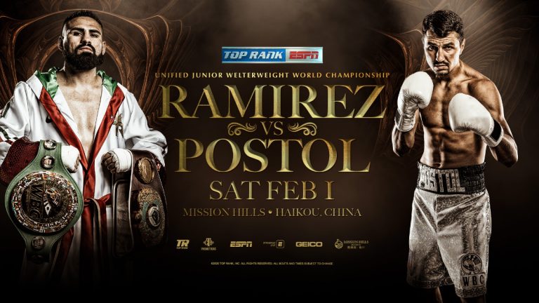 Image: Jose Ramirez vs. Viktor Postol Postponed