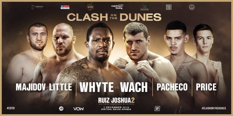 Image: Dillian Whyte vs. Mariusz Wach OFFICIAL for on December 7 in Saudi Arabia