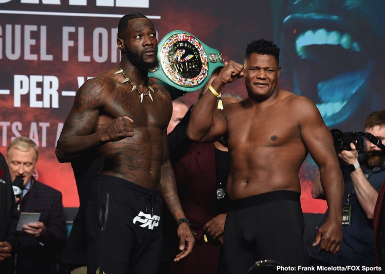 Photo: Purses: Wilder $3M, Ortiz $1.5M, Santa Cruz $750K, Flores $100K Image: Purses: Wilder $3M, Ortiz $1.5M, Santa Cruz $750K, Flores $100K