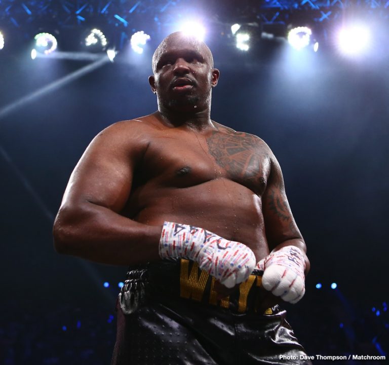 Image: Hearn wants Andy Ruiz Jr. or Alexander Povetkin for Dillian Whyte's fight on April 18