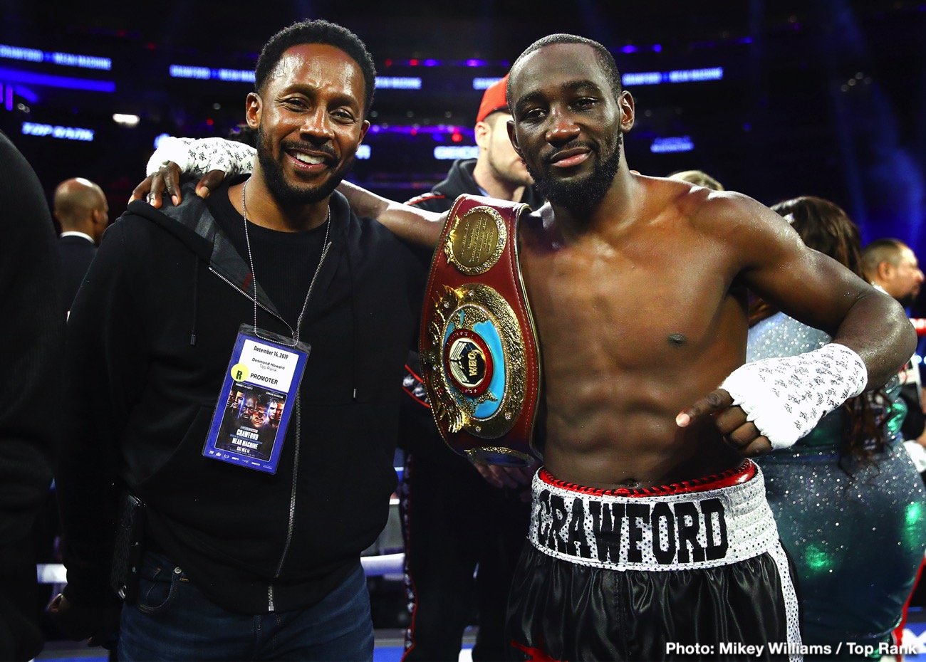 Danny Garcia, Terence Crawford boxing photo and news image