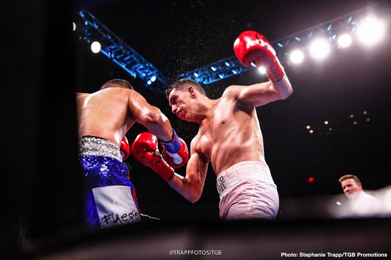 Image: Photos / Results: Jermell Charlo TKOs Harrison, Efe Ajagba Defeats Kiladze