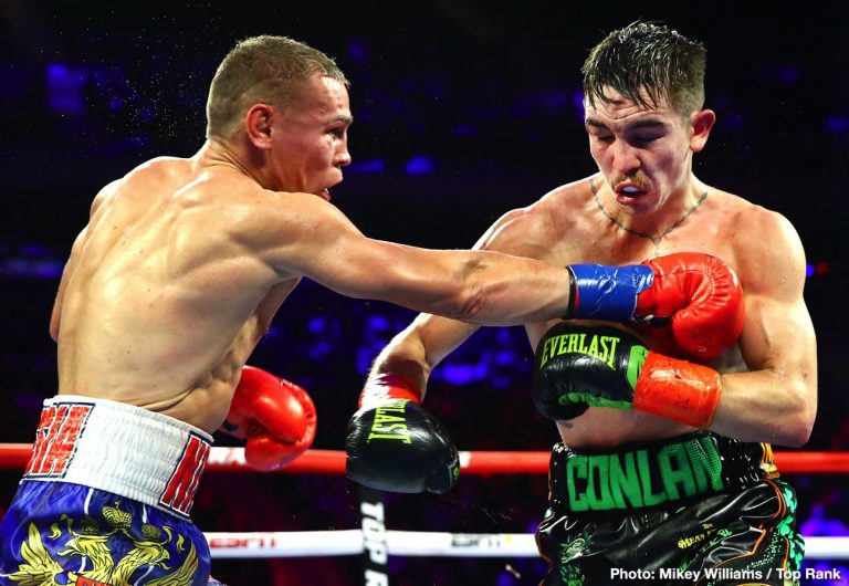 Image: Michael Conlan suffers ankle injury, won't fight Isaac Dogboe on Dec.5