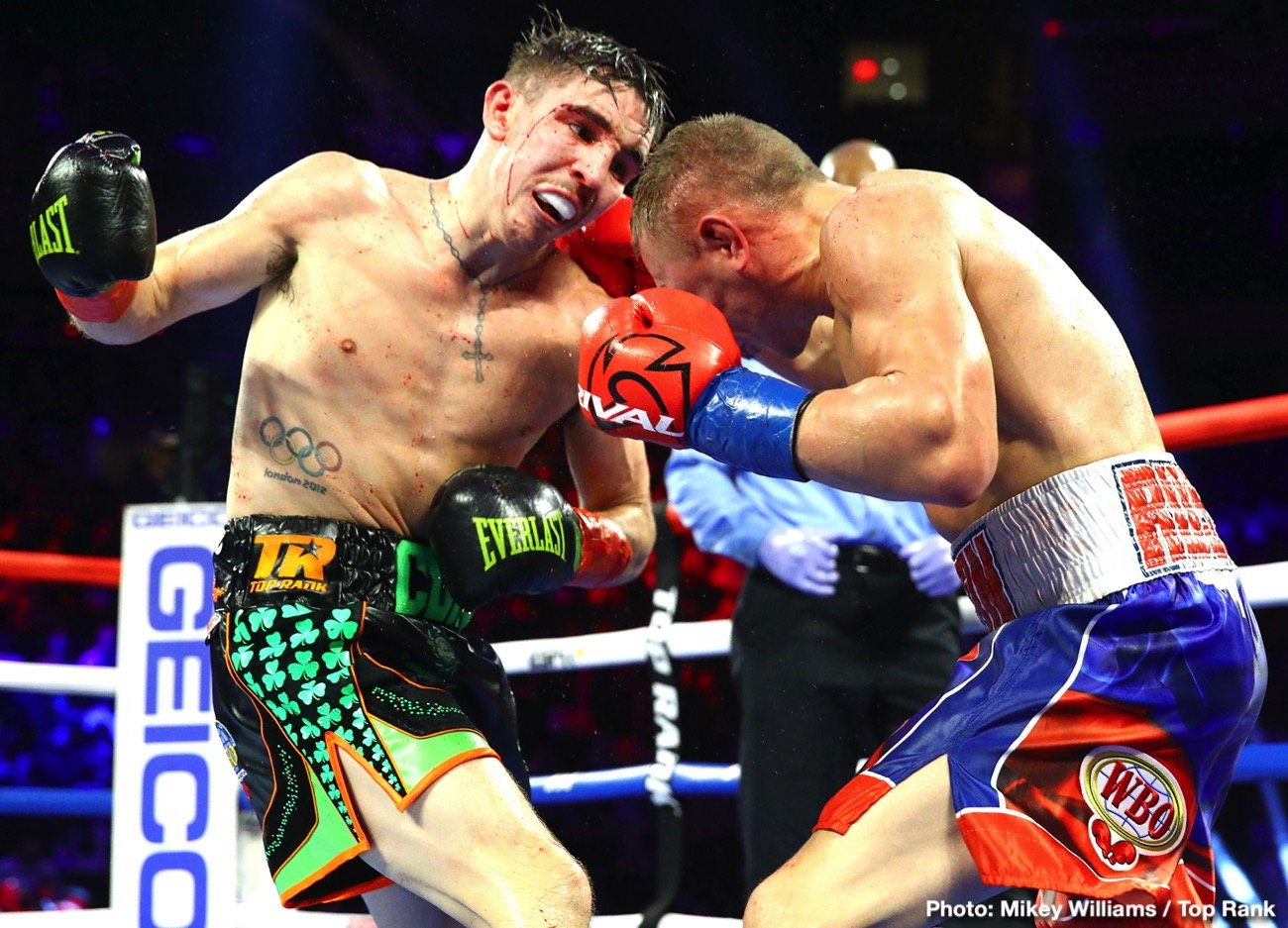 Image: Michael Conlan suffers ankle injury, won't fight Isaac Dogboe on Dec.5