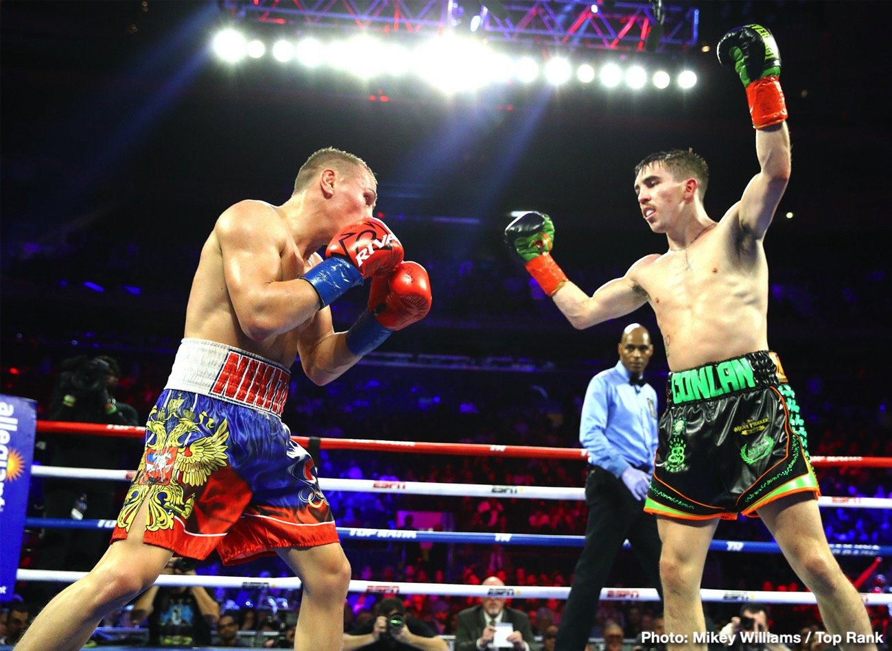 Image: Michael Conlan suffers ankle injury, won't fight Isaac Dogboe on Dec.5