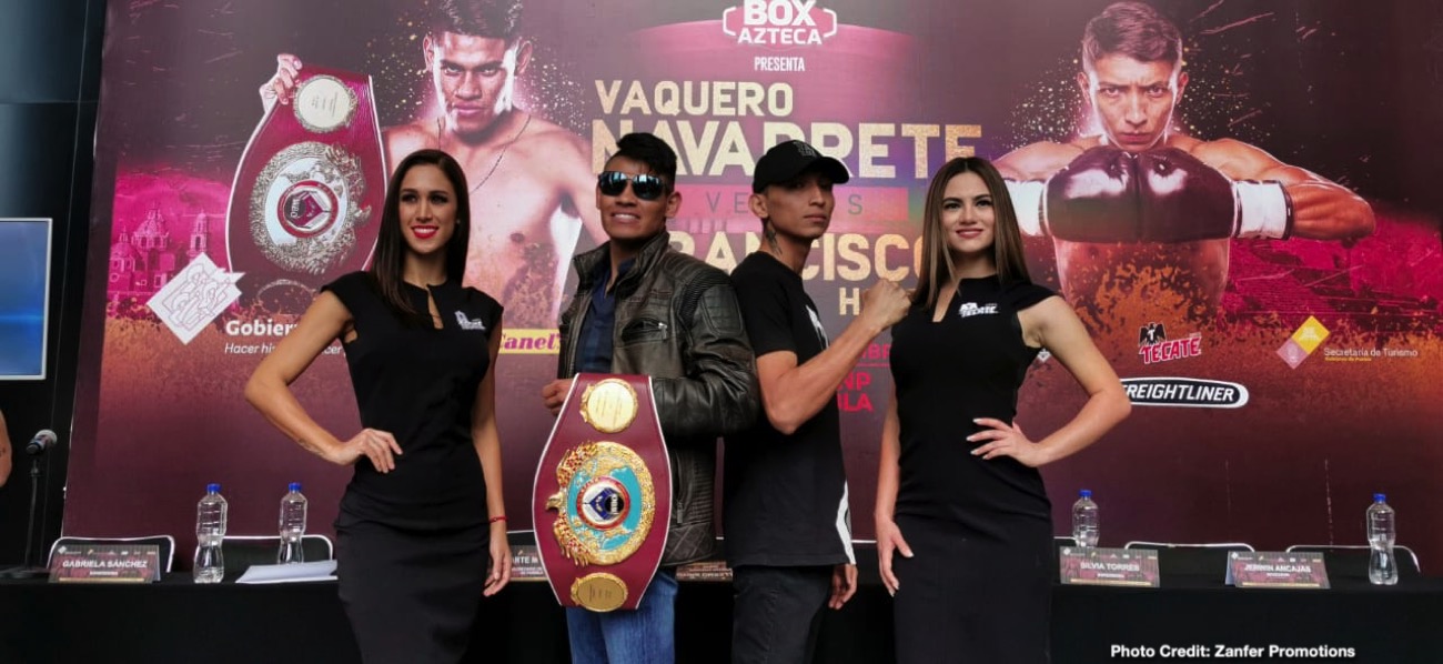Image: ESPN+ Quotes: Navarrete and Anacajas to Defend World Titles