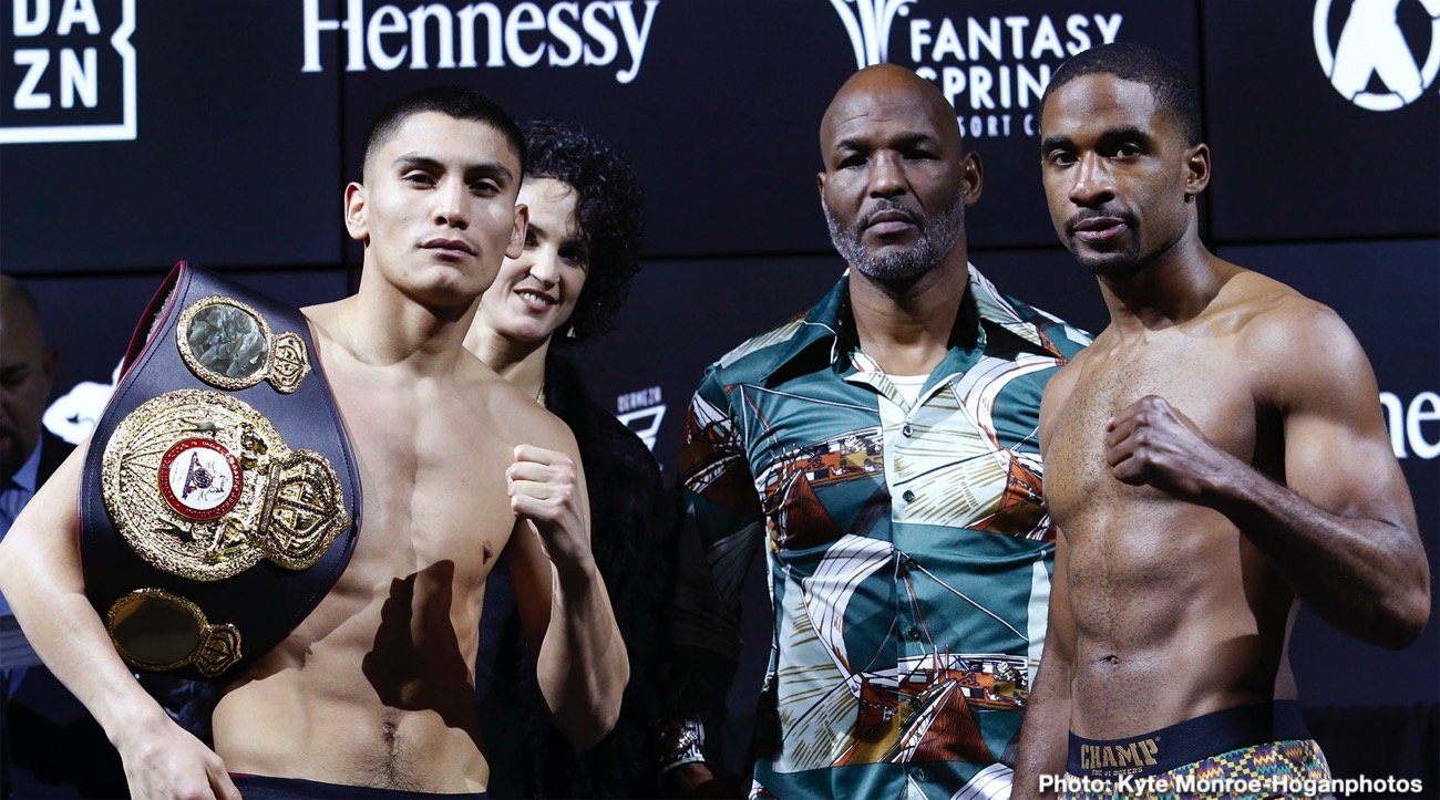 Image: Vergil Ortiz Jr. vs Brad Solomon: DAZN Weigh In Results & Photos
