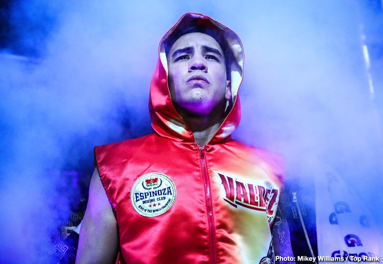 Image: Oscar Valdez vs. Jayson Velez finalized for July 21 in Las Vegas