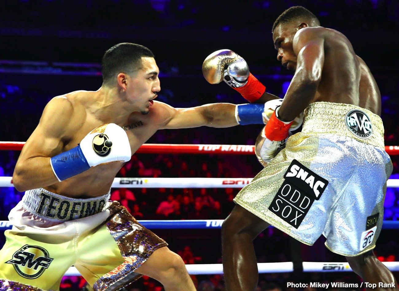 Ryan Garcia, Teofimo Lopez boxing photo and news image
