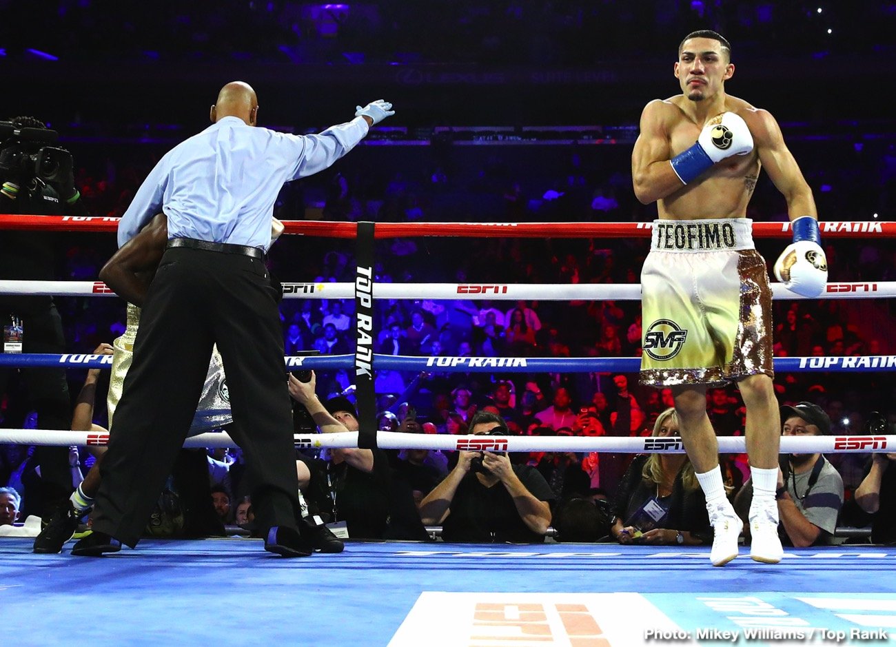 Image: Teofimo Lopez not happy with deal, Vasily Lomachenko fight in jeopardy