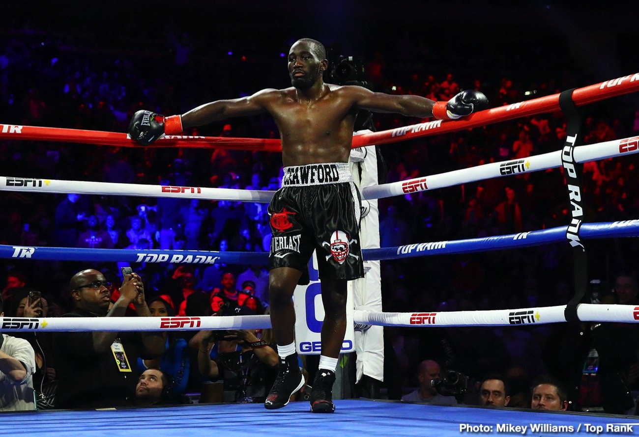 Image: Terence Crawford trying to HUMILIATE Errol Spence into fighting him?