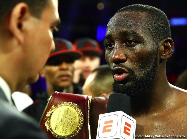 Image: Terence Crawford says Errol Spence's style is suited for Danny Garcia
