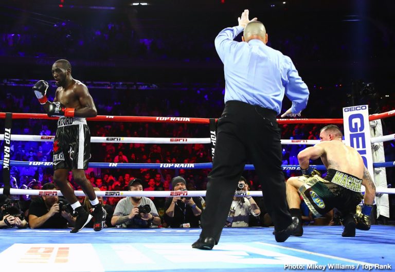 Image: Terence Crawford vs. Kell Brook won't happen without spectators - Arum