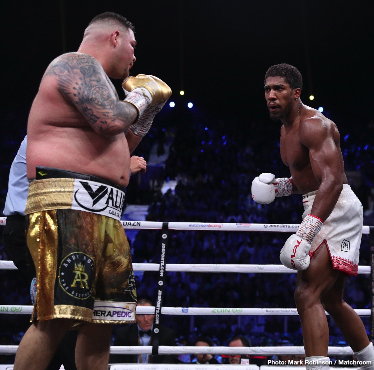 Image: Anthony Joshua: "Deontay Wilder is my preference'