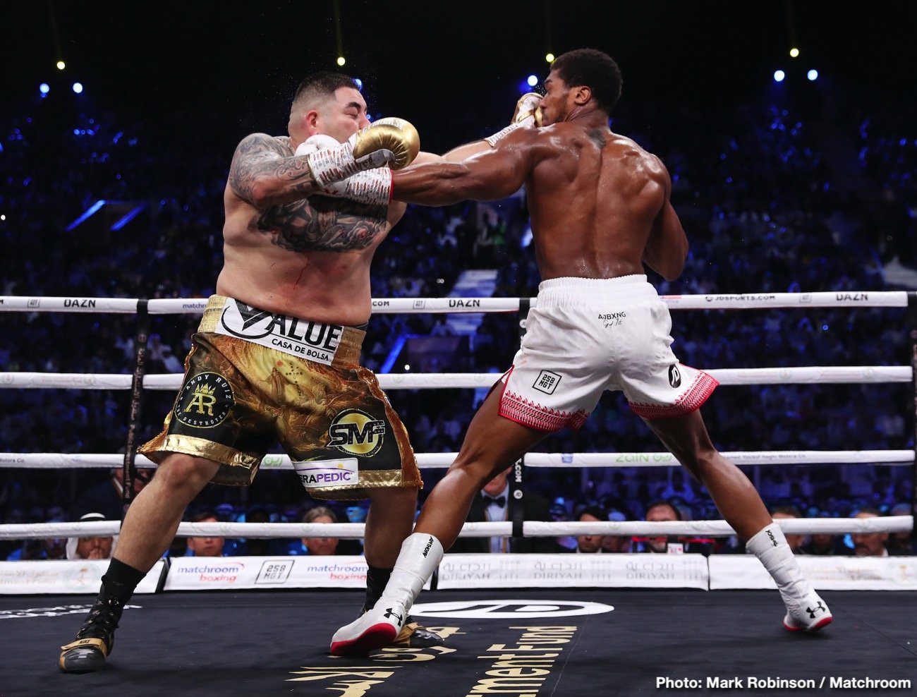Anthony Joshua, Larry Holmes, Terence Crawford boxing photo and news image