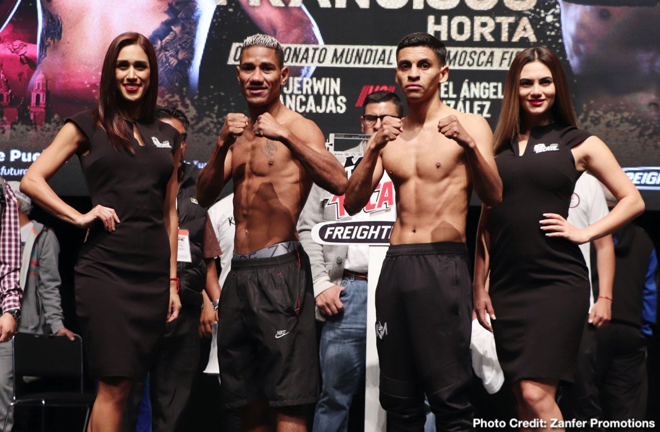 Image: Emanuel Navarrete 122 lbs vs. Francisco Horta 122 - Weights for Saturday on ESPN+