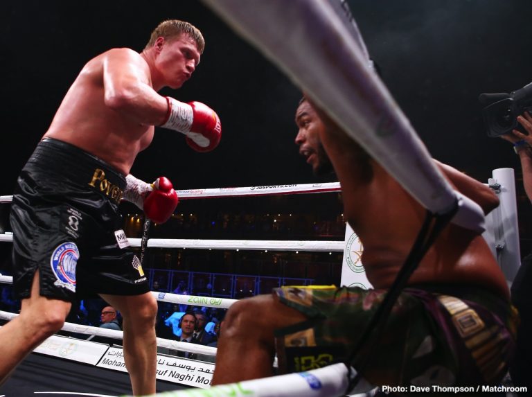 Image: Dillian Whyte vs. Alexander Povetkin negotiations close to being done