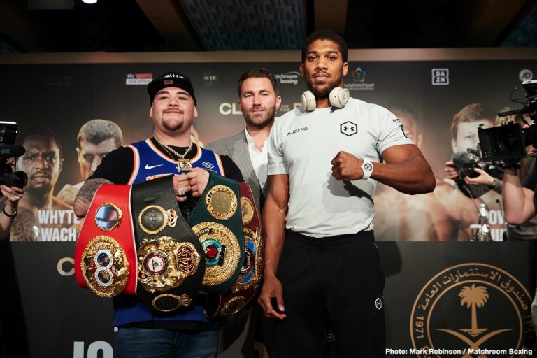 Image: Anthony Joshua SHOULDN'T retire if he loses to Andy Ruiz - Saunders