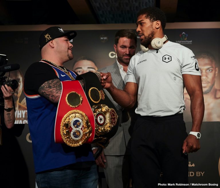 Image: Anthony Joshua talks TRILOGY fight with Andy Ruiz in future