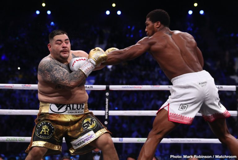 Image: Andy Ruiz Jr. asks 'who to fight this year?' Hearn says 'Dillian Whyte'