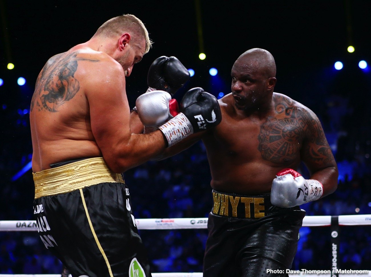 Image: Dillian Whyte has given up on Deontay Wilder, wants Joshua now