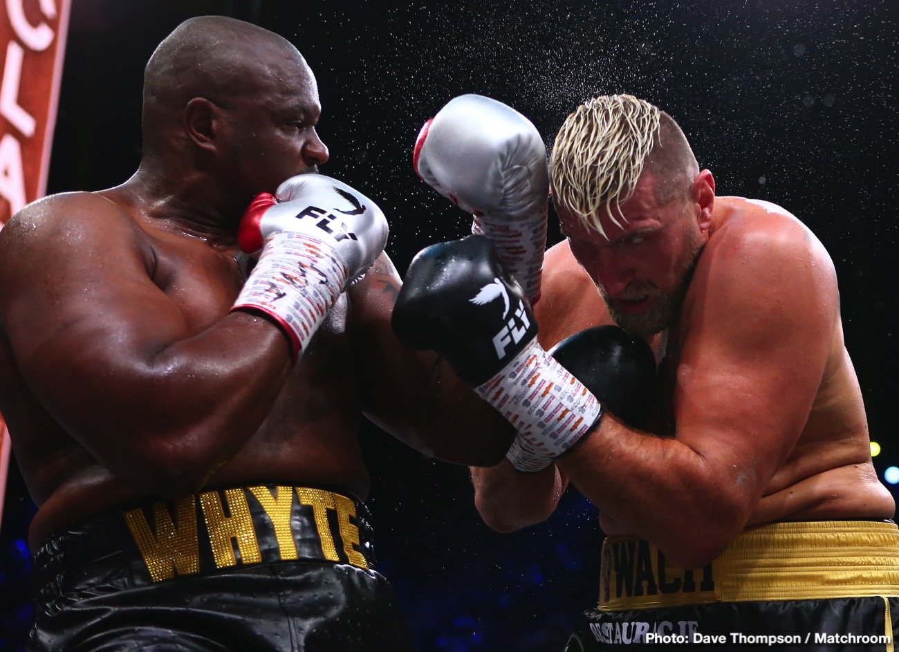 Image: Boxing Results: Dillian Whyte beats Mariusz Wach, wants Joshua rematch