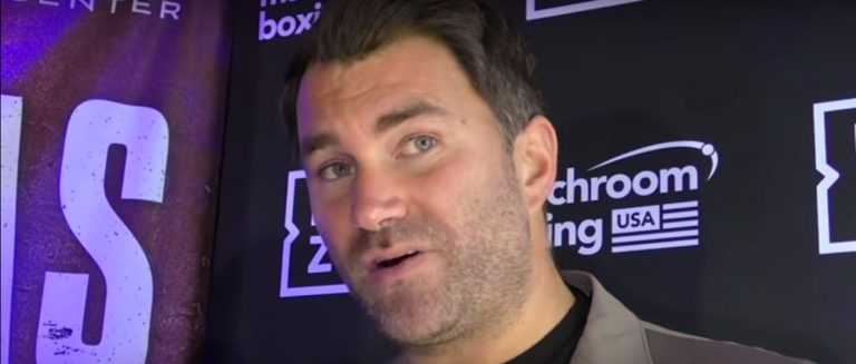 Image: Eddie Hearn READY to offer Fury or Deontay 50/50 split for Joshua fight