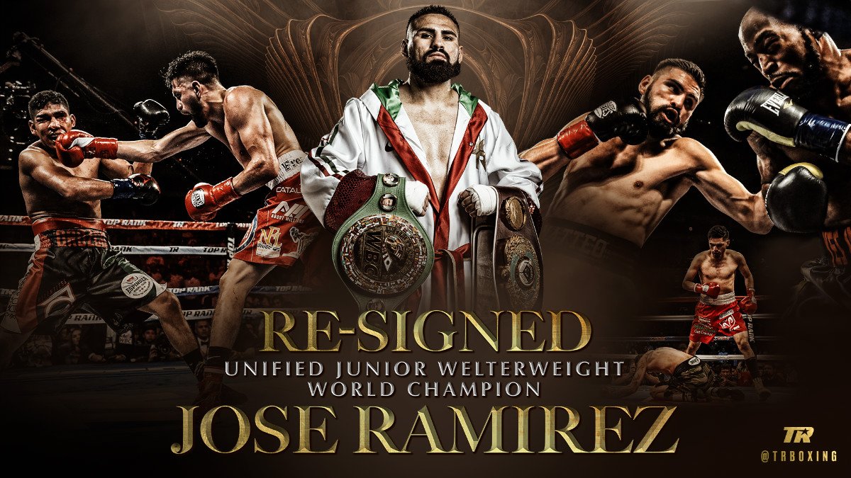 Image: Jose Ramirez Re-Ups with Top Rank