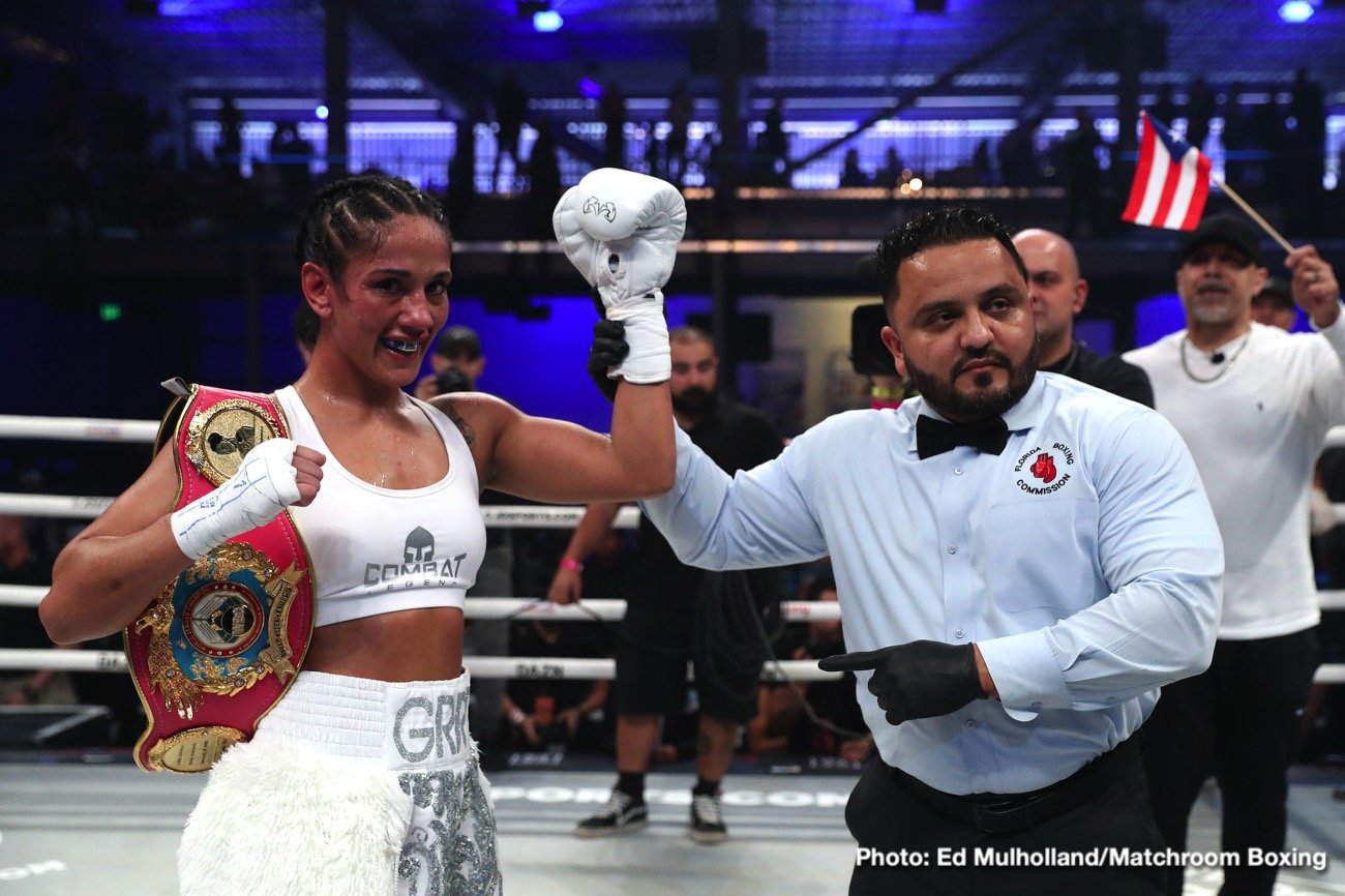 Image: Fed up female boxers demand fairness