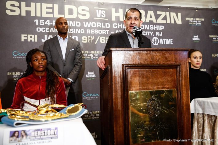 Claressa Shields vs. Ivana Habazin final press conference ...