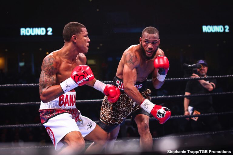 Image: Julian Williams: 'We've got REMATCH clause' with Jeison Rosario
