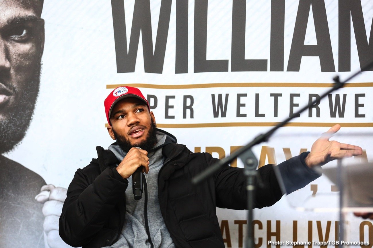 Image: Julian Williams says Jermell Charlo is his "Dream fight"