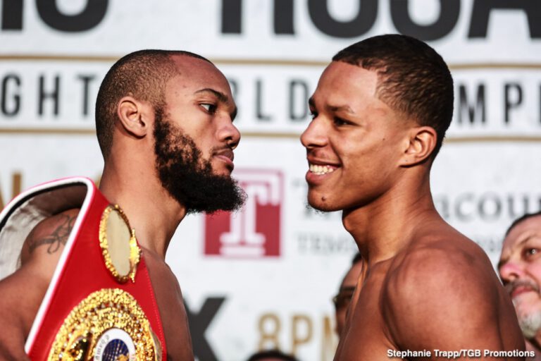 Image: Julian Williams vs. Jeison Rosario - official weights