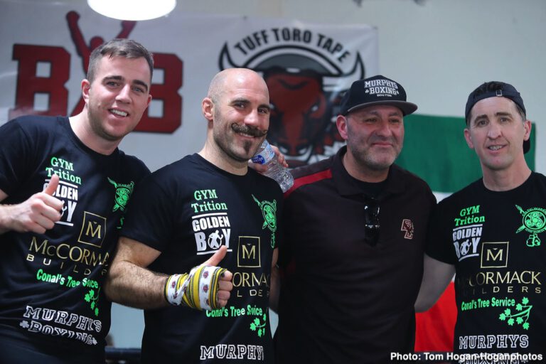 Image: Gary "Spike" O'Sullivan and undercard media quotes & photos
