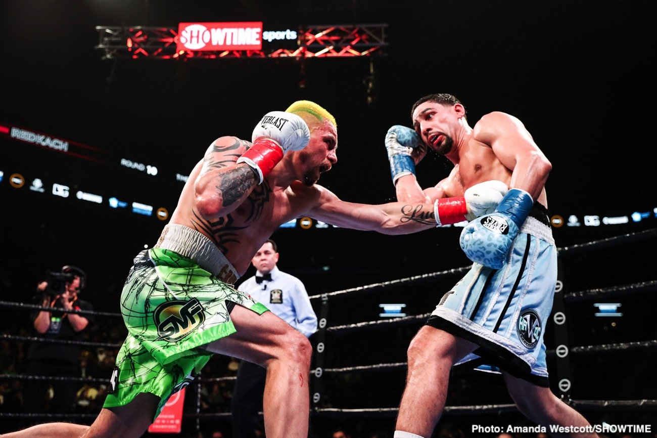 Image: Danny Garcia decisions Ivan Redkach; Jarrett Hurd beats Francisco Santana - Live results from Brooklyn, NY