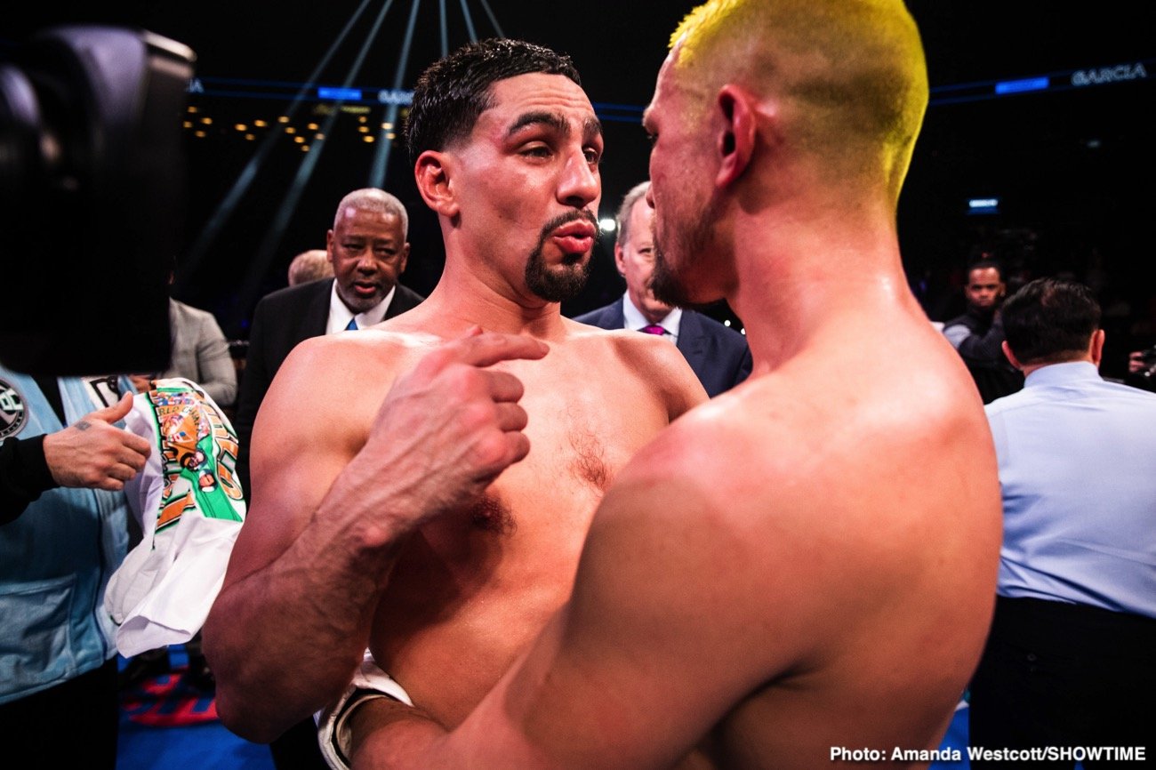 Image: Porter analyzes Errol Spence vs. Danny Garcia, expects to fight the winner
