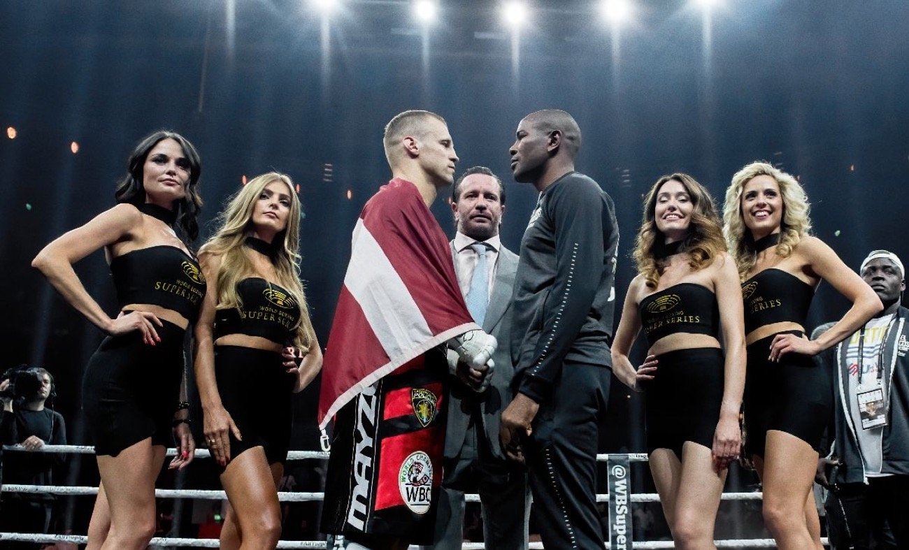 Image: Briedis vs Dorticos live on DAZN in the US and Sky Sports in the UK
