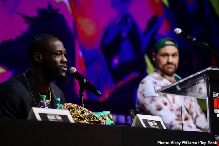 Image: Live Stream: Second Deontay Wilder vs. Tyson Fury rematch press conference