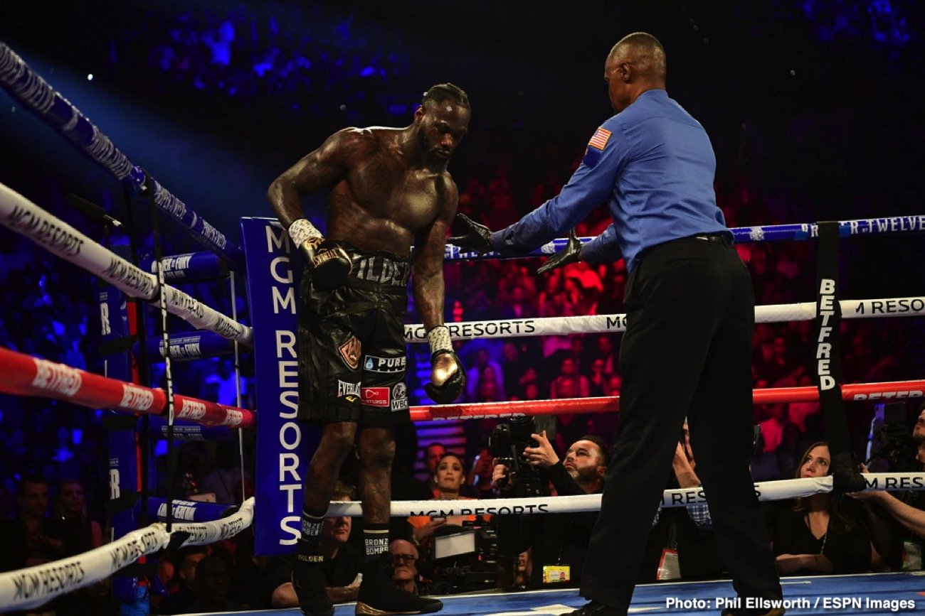 Image: Andre Dirrell admits to Deontay Wilder he told Breland to stop fight