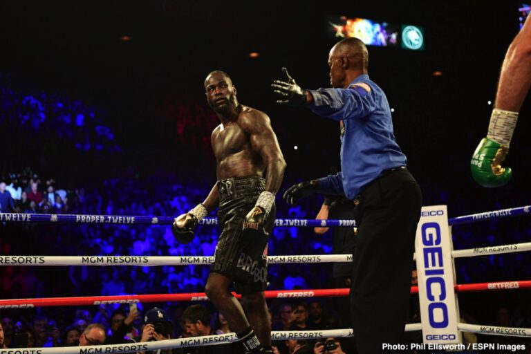 Image: Deontay Wilder NOT stepping aside for Joshua vs. Fury fight
