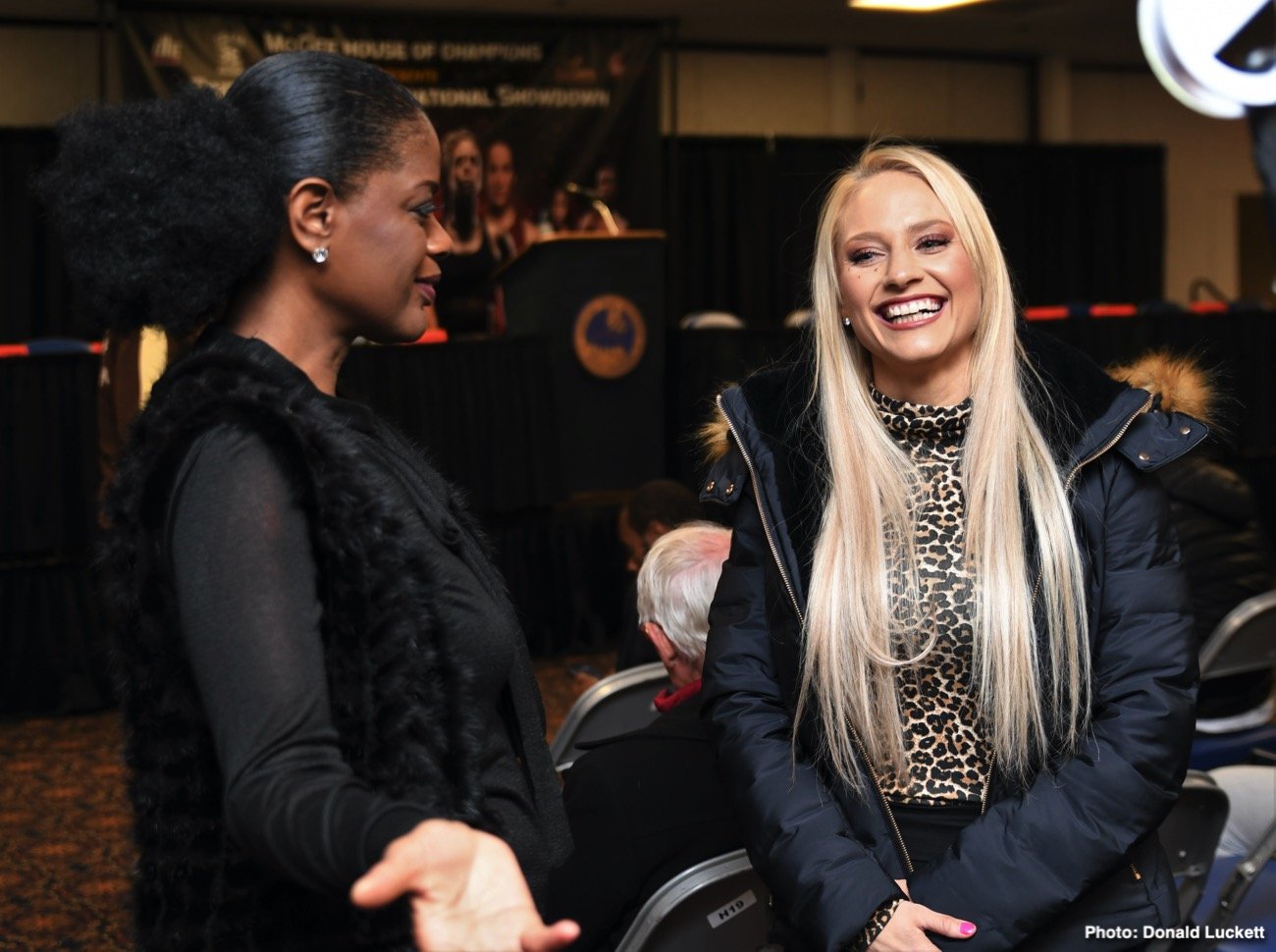 Photo: Mary McGee vs. Deanha Hobbs / Linardatou vs Vicot Presser Quotes Image: Mary McGee vs. Deanha Hobbs / Linardatou vs Vicot Presser Quotes