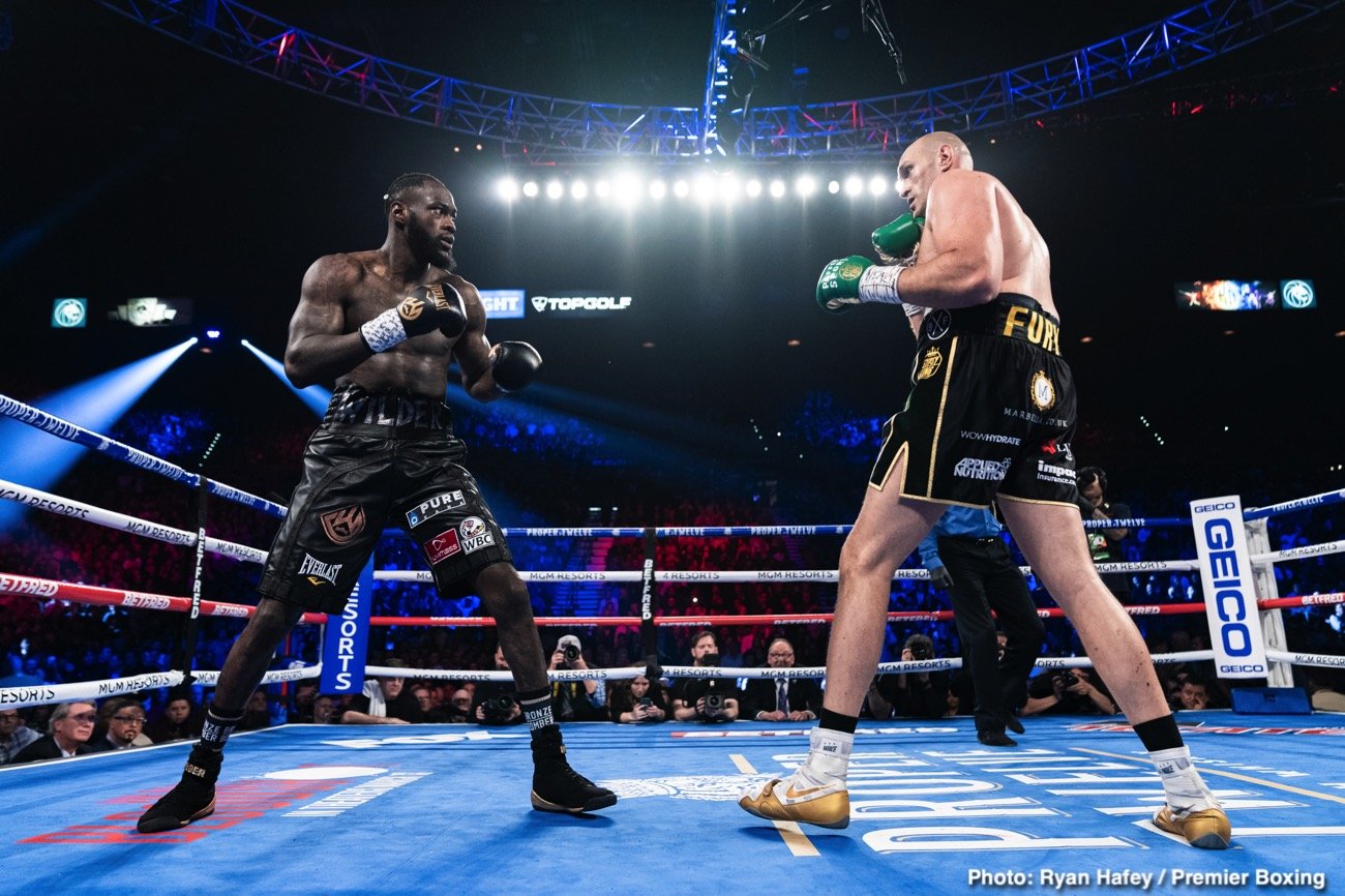 Image: BREAKING: Deontay Wilder exercising rematch clause for Tyson Fury trilogy in summer