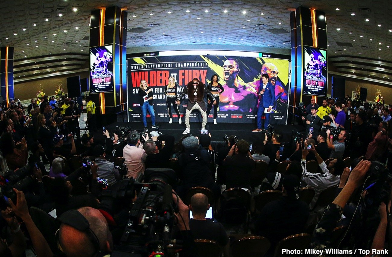 Image: Photos: Deontay Wilder & Tyson Fury make Grand Arrivals at MGM Grand