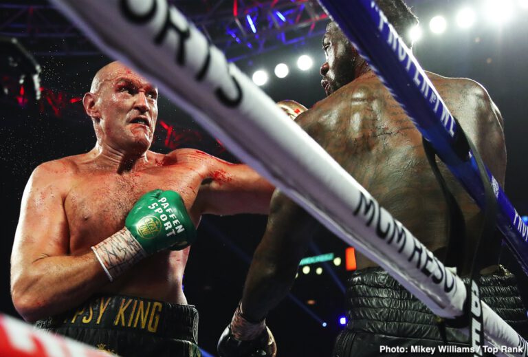 Image: Tyson Fury has "moved on," won't fight Deontay Wilder