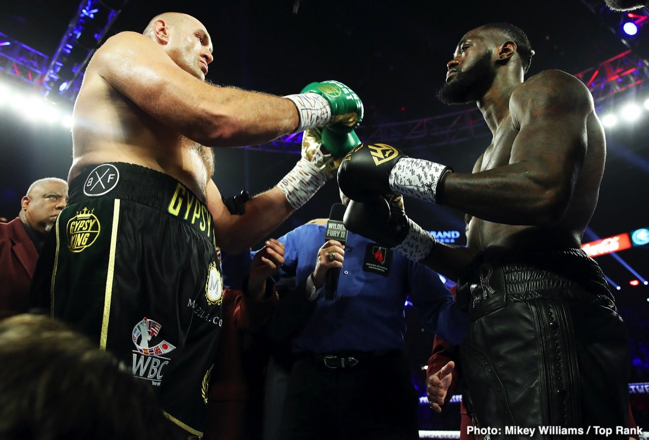 Deontay Wilder, Anthony Joshua, Tyson Fury boxing photo and news image